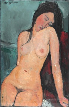 Amedeo Modigliani Painting - Desnudo femenino Iris Tree Amedeo Modigliani